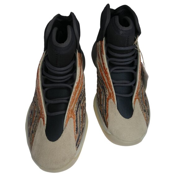 Adidas Men's YZY QNTM‎ Flash Orange Fall Sneakers Size 11 - Picture 1 of 10